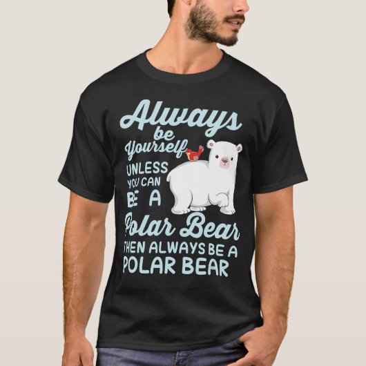 Cute Ice Beer A Polar Beer Lover T-shirt (Voorkant)