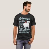 Cute Ice Beer A Polar Beer Lover T-shirt (Voorkant volledig)