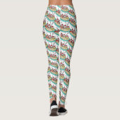 Cute Ice Cream Banana Split Leggings (Achterkant)