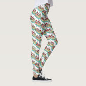 Cute Ice Cream Banana Split Leggings (Rechts)
