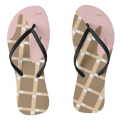 Cute Ice Cream Cone en Driving Sprinkles Pattern Teenslippers (Voetbed)