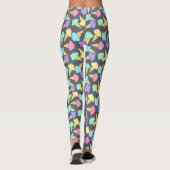 Cute Ice Cream Cones Pattern Leggings (Achterkant)