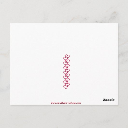 Cute  Ice Cream Cones Valentijn Briefkaart (Achterkant)