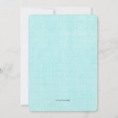 Cute Ice Cream Kids Birthday Party Invision Kaart (Achterkant)