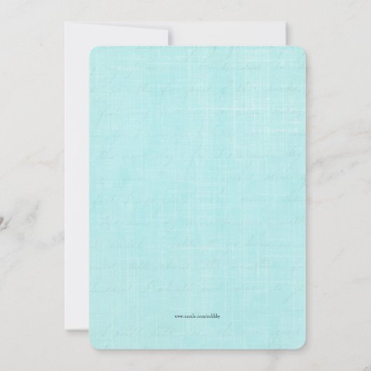 Cute Ice Cream Kids Birthday Party Invision Kaart (Achterkant)