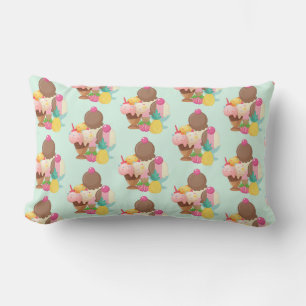 Cute Ice Cream Pattern Kussen