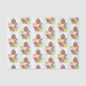 Cute Ice Cream Pattern Tissuepapier (Voorkant)