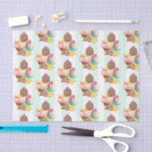 Cute Ice Cream Pattern Tissuepapier (Craft)