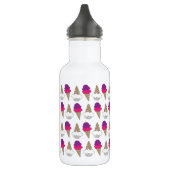 Cute Ice Cream Pattern Waterfles (Links)