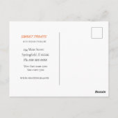 Cute Ice Cream shop We zijn open Briefkaart (Achterkant)