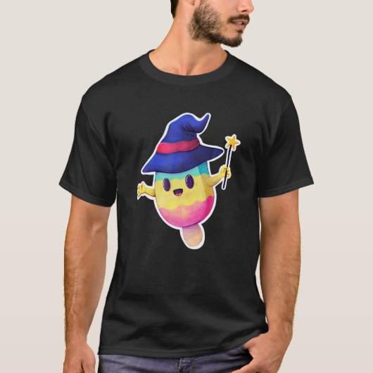 Cute Ice Cream Summer T-shirt (Voorkant)