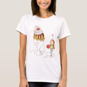 Cute Ice Cream T-shirt (Voorkant)