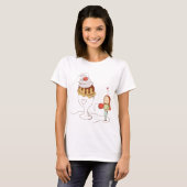 Cute Ice Cream T-shirt (Voorkant volledig)