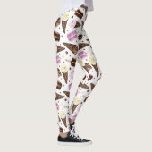 Cute Ice Cream Treappatroon Leggings (Rechts)
