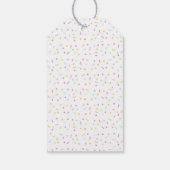 Cute Ice Cream Truck Birthday Bedankt Cadeaulabel (Achterkant)