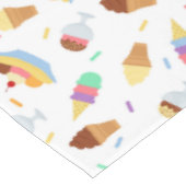 Cute ice crème party tablecloth tafelkleed (Gekanteld)