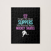 Cute Ice Hockey Girls Gift Women Quote Legpuzzel (Verticaal)