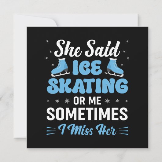 Cute Ice Rink Synchronized is Calling (Achterkant)