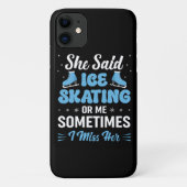 Cute Ice Rink Synchronized is Calling Case-Mate iPhone Case (Achterkant)