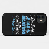 Cute Ice Rink Synchronized is Calling Case-Mate iPhone Case (Achterkant (horizontaal))