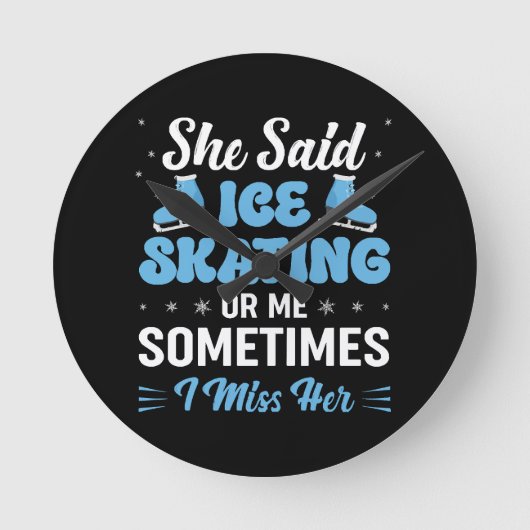 Cute Ice Rink Synchronized is Calling Ronde Klok (Voorkant)