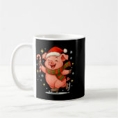 Cute Ice Skating G Funny Santa Christmas Holiday  Koffiemok (Links)