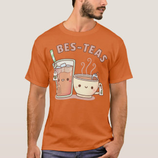 Cute Iced en Hot Teas Bes Besties T-shirt