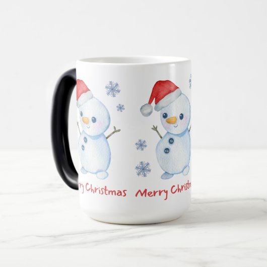 Cute Iceman Cup Magische Mok (Voorkant links)