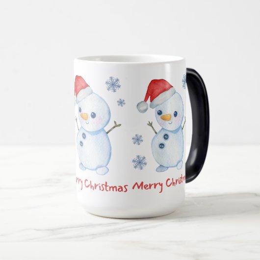 Cute Iceman Cup Magische Mok (Voorkant rechts)