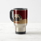 Cute iCuddle Pug Puppy Reisbeker (Voorkant links)