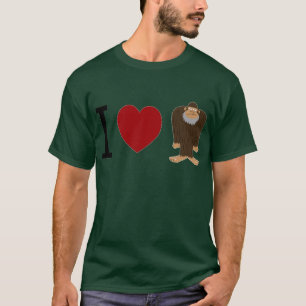 CUTE! IK HOOR VAN <3 BIGFOOT-design — Vindende B T-shirt