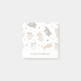 Cute Illustrated Cats Post-it® Notes