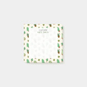 Cute Illustrated Pots of Succulents and Cactus Post-it® Notes (Voorkant)