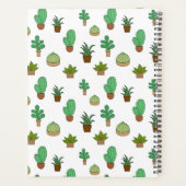 Cute Illustrated Succulents and Cactus Planner (Achterkant)