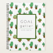 Cute Illustrated Succulents and Cactus Planner (Voorkant)
