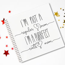 Cute I'm purfect cat mama typografie