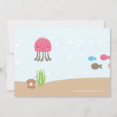 Cute in het kader van de uitnodiging voor het verj (Achterkant)