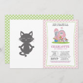 Cute in meditatie - Kies achtergrondkleur Kaart (Voorkant / Achterkant)