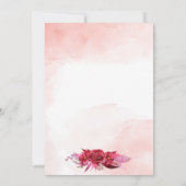 Cute Indian bruiloft nodigde sjabloon uit (Achterkant)