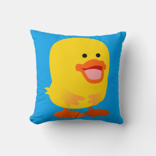 Cute Innocent Cartoon Ducking Kussen