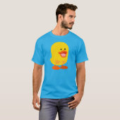 Cute Innocent Cartoon Ducking T-Shirt (Voorkant volledig)