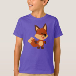Cute Innocent Cartoon Fox Children T-Shirt