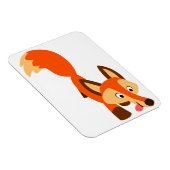 Cute Inquisition Cartoon Fox Flexible Magnet Magneet (Rechterzijde)