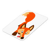Cute Inquisition Cartoon Fox Flexible Magnet Magneet (Linkerzijde)
