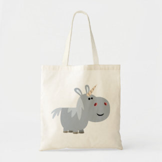 Cute Inscrobable Cartoon Unicorn Bag Tote Bag