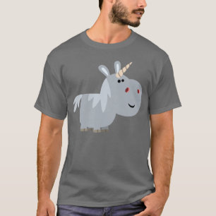 Cute Inscrobable Cartoon Unicorn T-Shirt