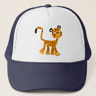 Cute Insouciant Cartoon Cheetah Pet