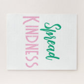 Cute Inspirational Spread Kindness Puzzles Legpuzzel (Horizontaal)
