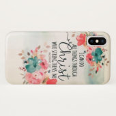 Cute Inspirerend Quote iPhone X Hoesje (Achterkant (horizontaal))