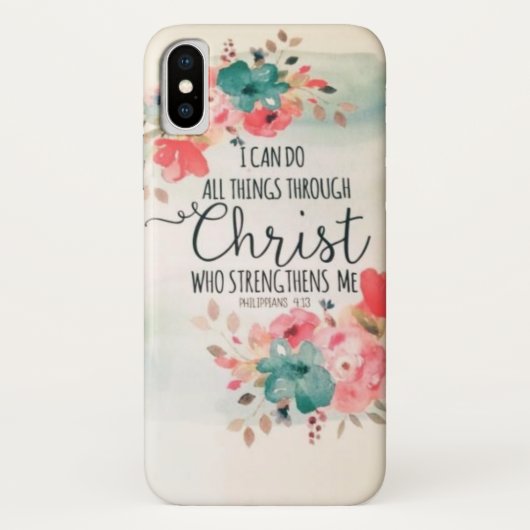 Cute Inspirerend Quote iPhone X Hoesje (Achterkant)